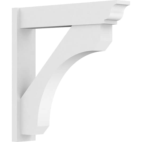 Ekena Millwork Legacy Architectural Grade PVC Outlooker with Traditional Ends, 7"W X 36"D X 36"H OUTP07X36X36LEC01 - main
